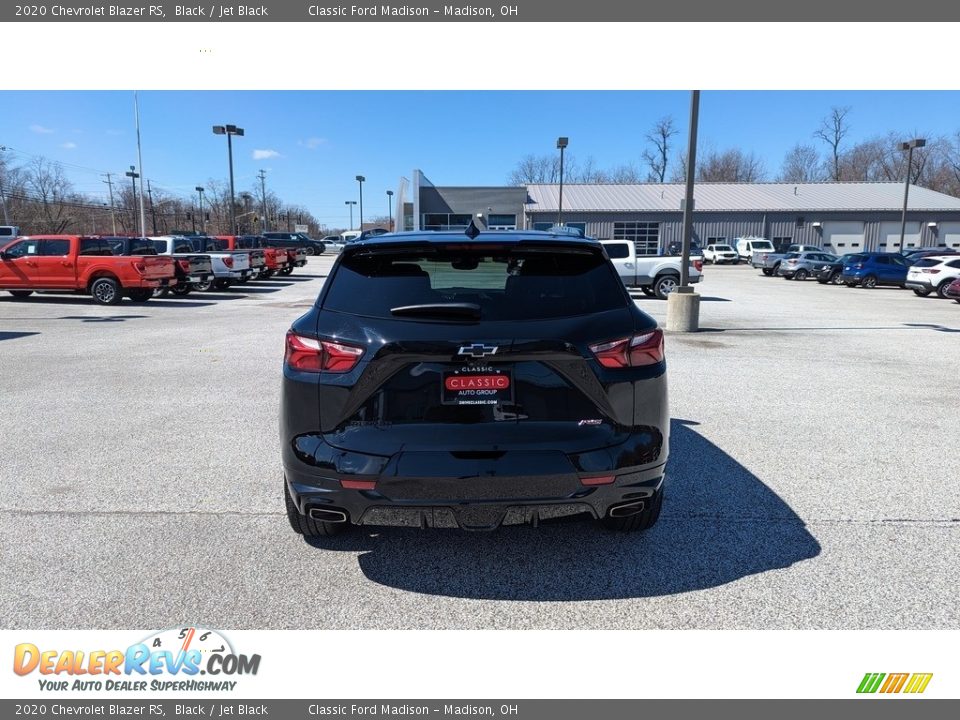 2020 Chevrolet Blazer RS Black / Jet Black Photo #5