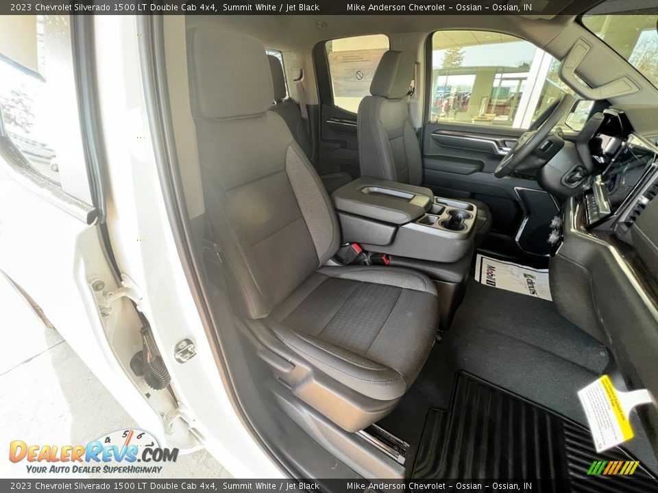 2023 Chevrolet Silverado 1500 LT Double Cab 4x4 Summit White / Jet Black Photo #25