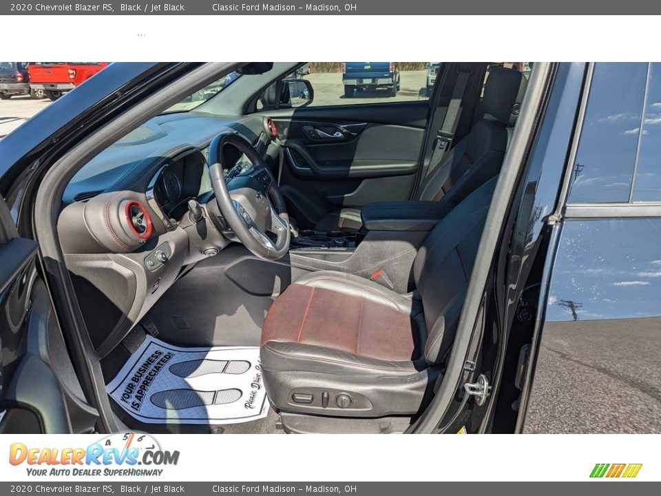 2020 Chevrolet Blazer RS Black / Jet Black Photo #11