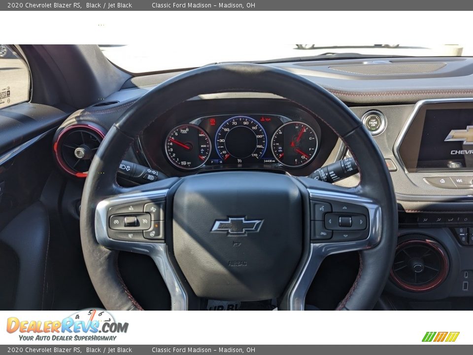 2020 Chevrolet Blazer RS Black / Jet Black Photo #12