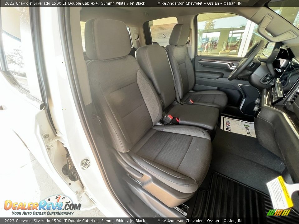 2023 Chevrolet Silverado 1500 LT Double Cab 4x4 Summit White / Jet Black Photo #26