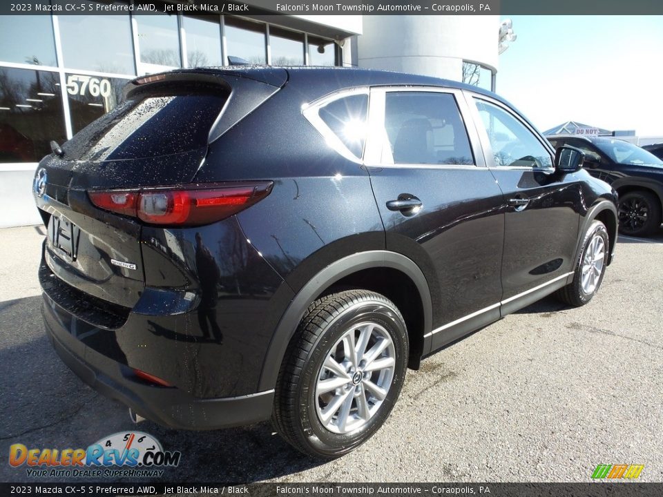 2023 Mazda CX-5 S Preferred AWD Jet Black Mica / Black Photo #2