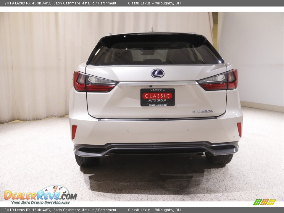 2019 Lexus RX 450h AWD Satin Cashmere Metallic / Parchment Photo #21