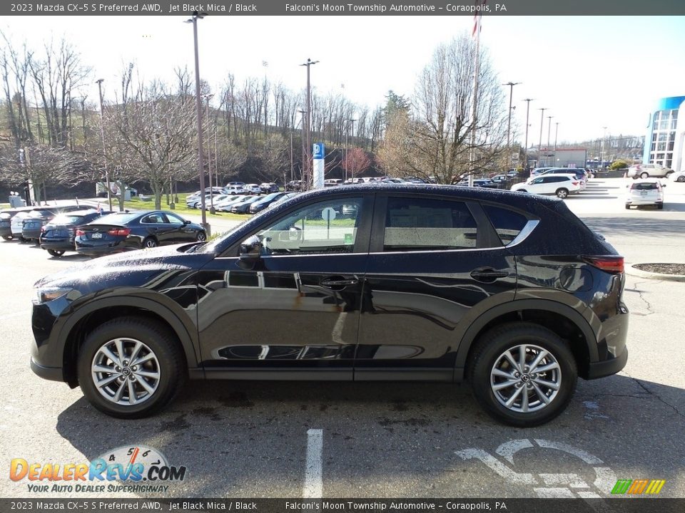 2023 Mazda CX-5 S Preferred AWD Jet Black Mica / Black Photo #5