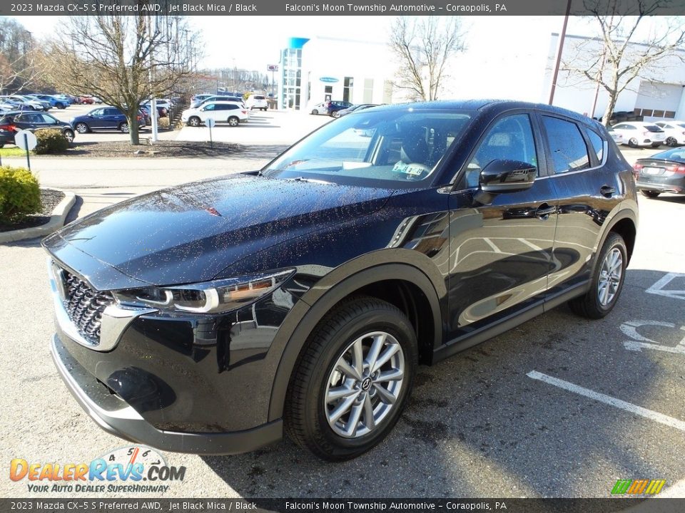 2023 Mazda CX-5 S Preferred AWD Jet Black Mica / Black Photo #6