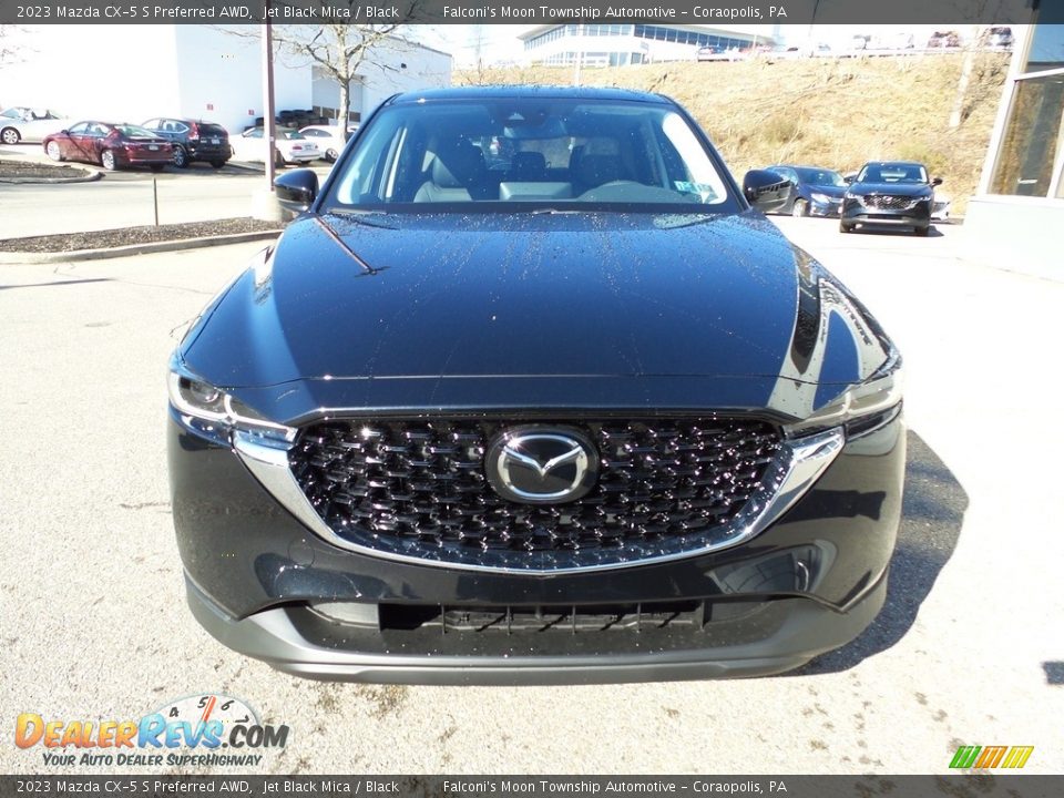 2023 Mazda CX-5 S Preferred AWD Jet Black Mica / Black Photo #7