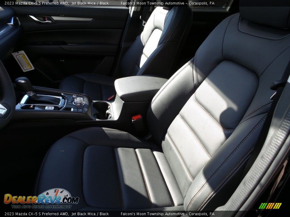 2023 Mazda CX-5 S Preferred AWD Jet Black Mica / Black Photo #10