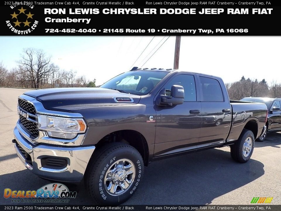 2023 Ram 2500 Tradesman Crew Cab 4x4 Granite Crystal Metallic / Black Photo #1