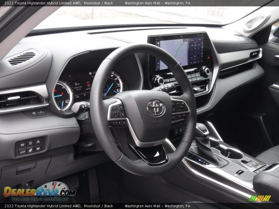 2022 Toyota Highlander Hybrid Limited AWD Steering Wheel Photo #22