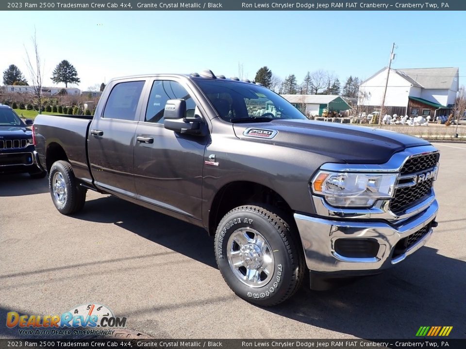 2023 Ram 2500 Tradesman Crew Cab 4x4 Granite Crystal Metallic / Black Photo #7