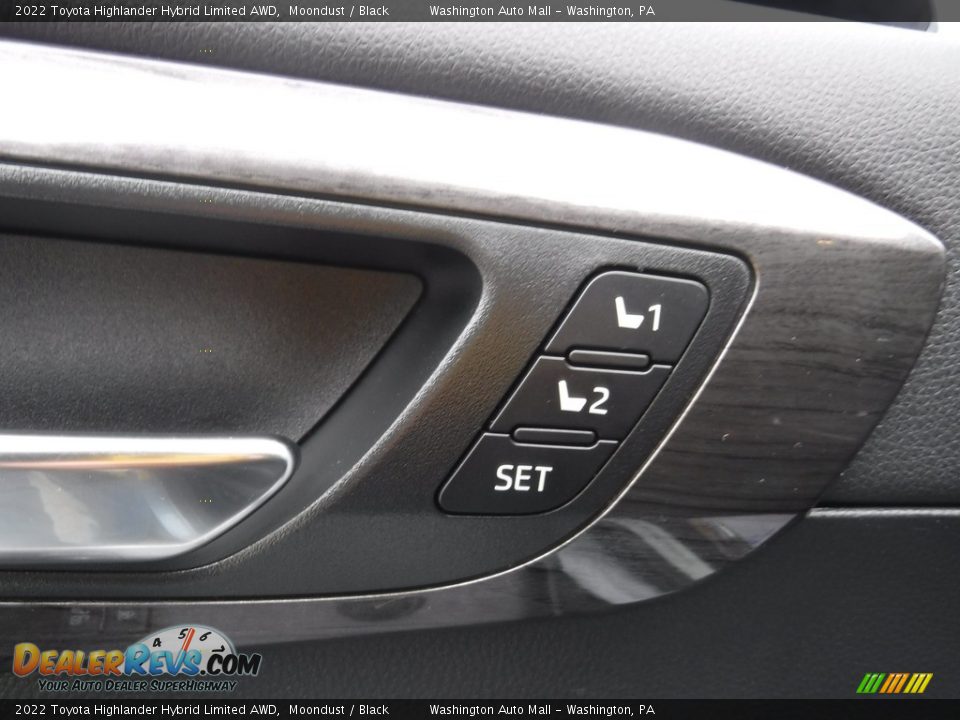 Controls of 2022 Toyota Highlander Hybrid Limited AWD Photo #25