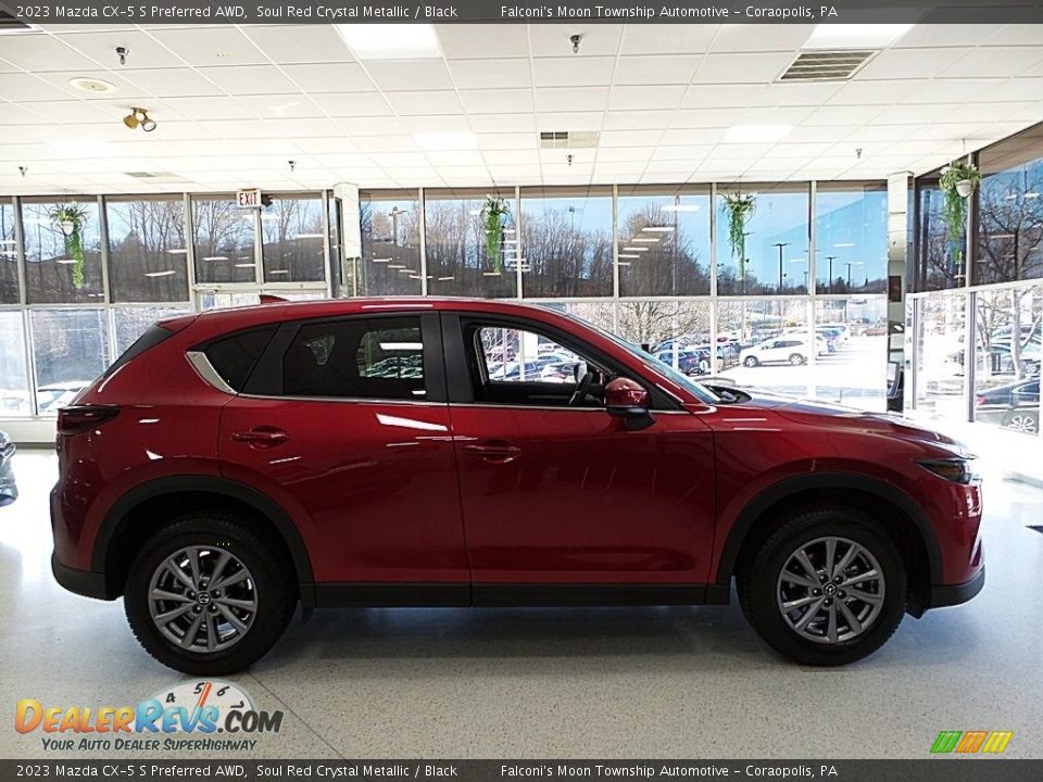 2023 Mazda CX-5 S Preferred AWD Soul Red Crystal Metallic / Black Photo #1