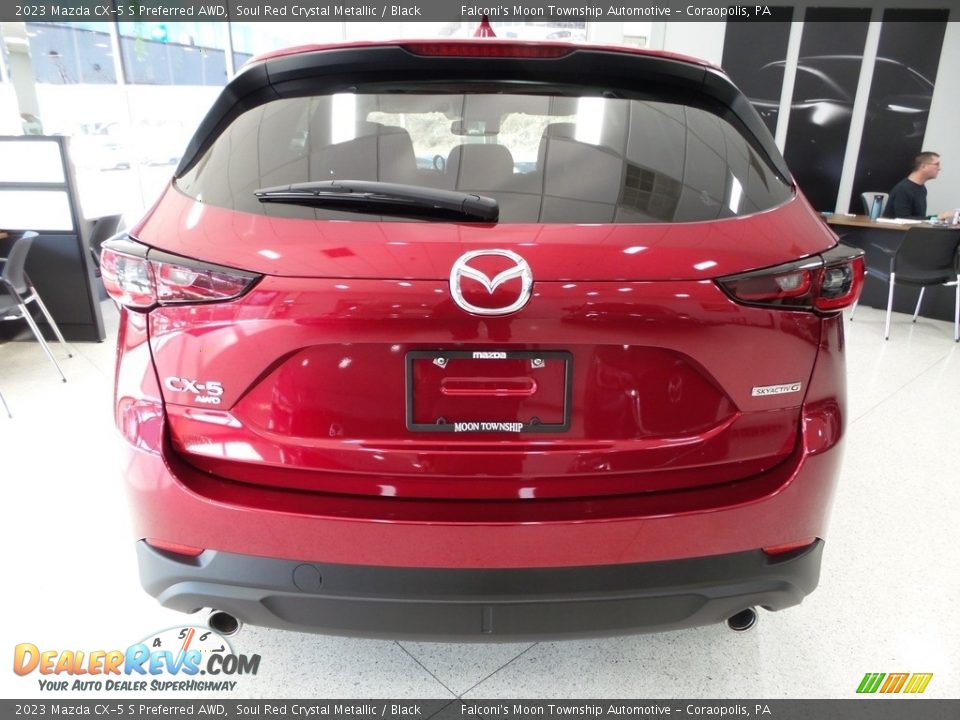 2023 Mazda CX-5 S Preferred AWD Soul Red Crystal Metallic / Black Photo #3