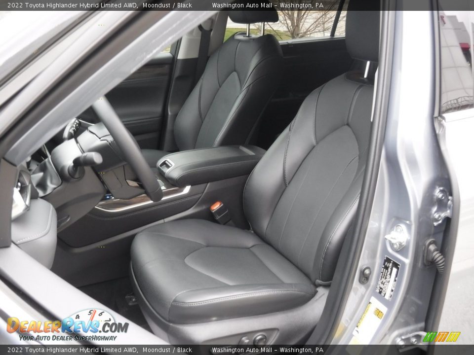 Front Seat of 2022 Toyota Highlander Hybrid Limited AWD Photo #27