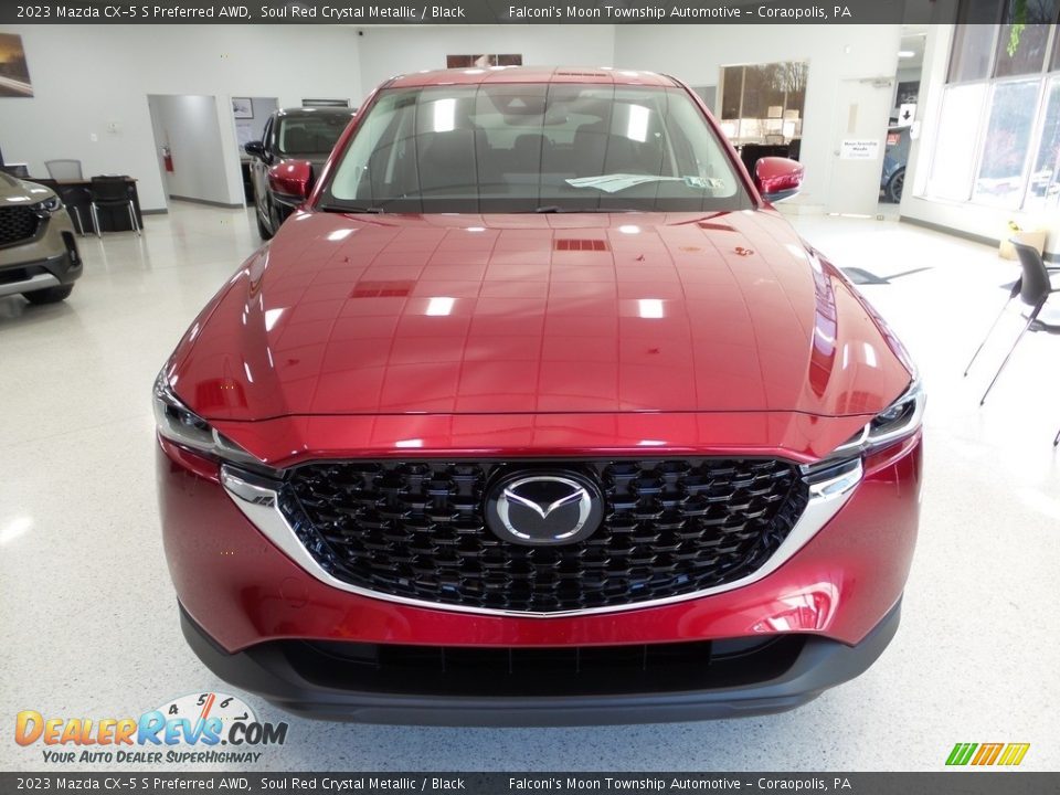 2023 Mazda CX-5 S Preferred AWD Soul Red Crystal Metallic / Black Photo #7