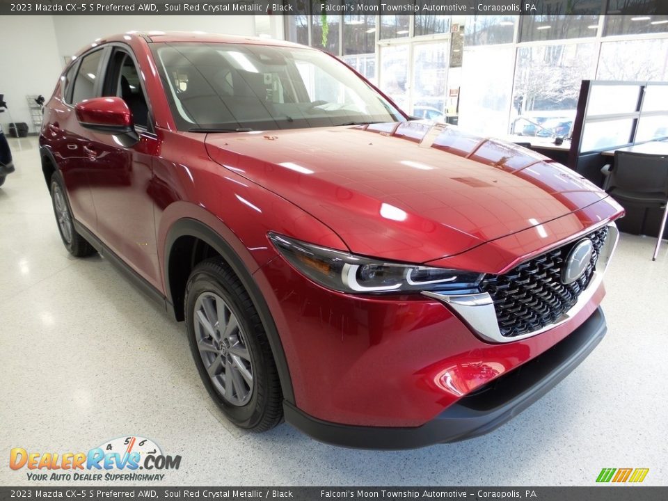 Soul Red Crystal Metallic 2023 Mazda CX-5 S Preferred AWD Photo #8