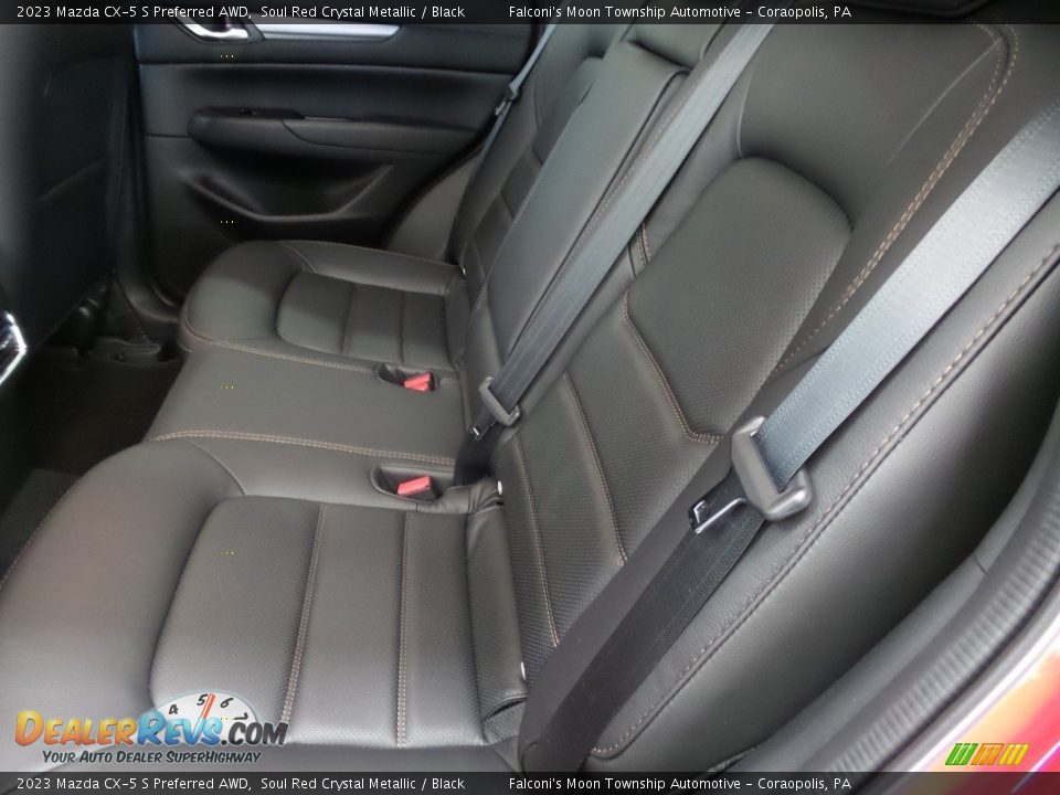 Rear Seat of 2023 Mazda CX-5 S Preferred AWD Photo #11