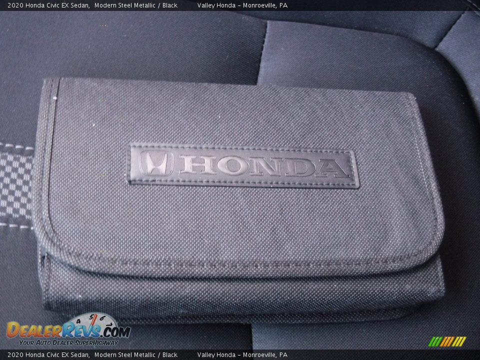 2020 Honda Civic EX Sedan Modern Steel Metallic / Black Photo #30
