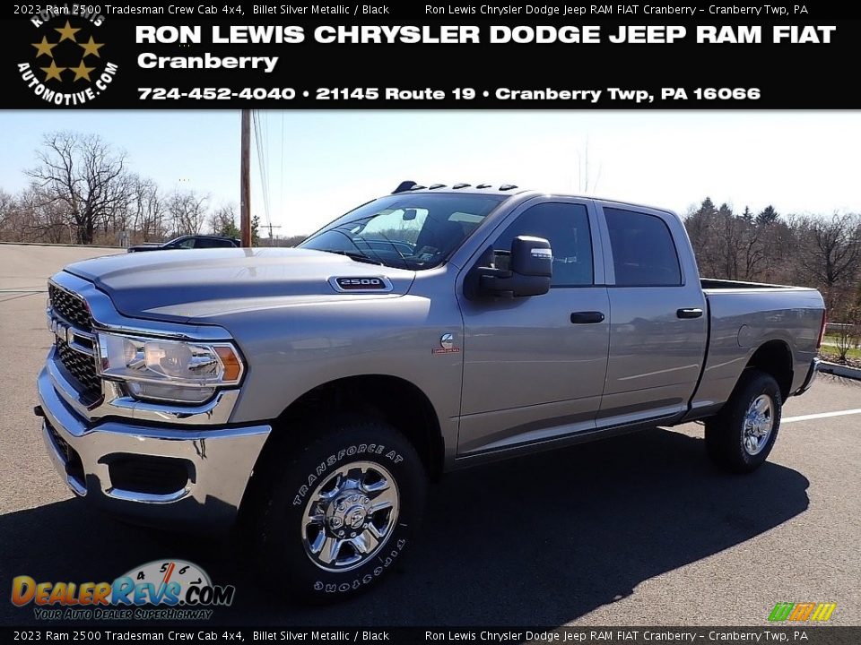 2023 Ram 2500 Tradesman Crew Cab 4x4 Billet Silver Metallic / Black Photo #1