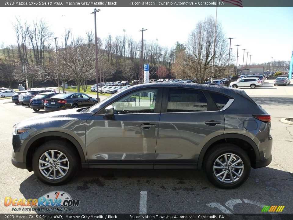 2023 Mazda CX-5 S Select AWD Machine Gray Metallic / Black Photo #6