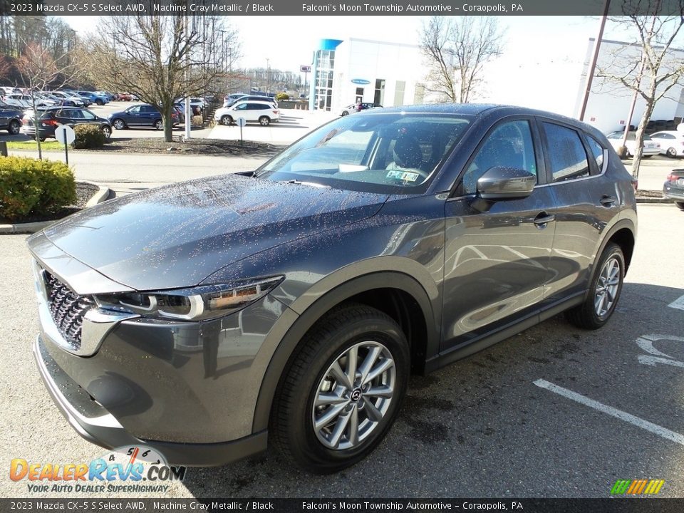 2023 Mazda CX-5 S Select AWD Machine Gray Metallic / Black Photo #7