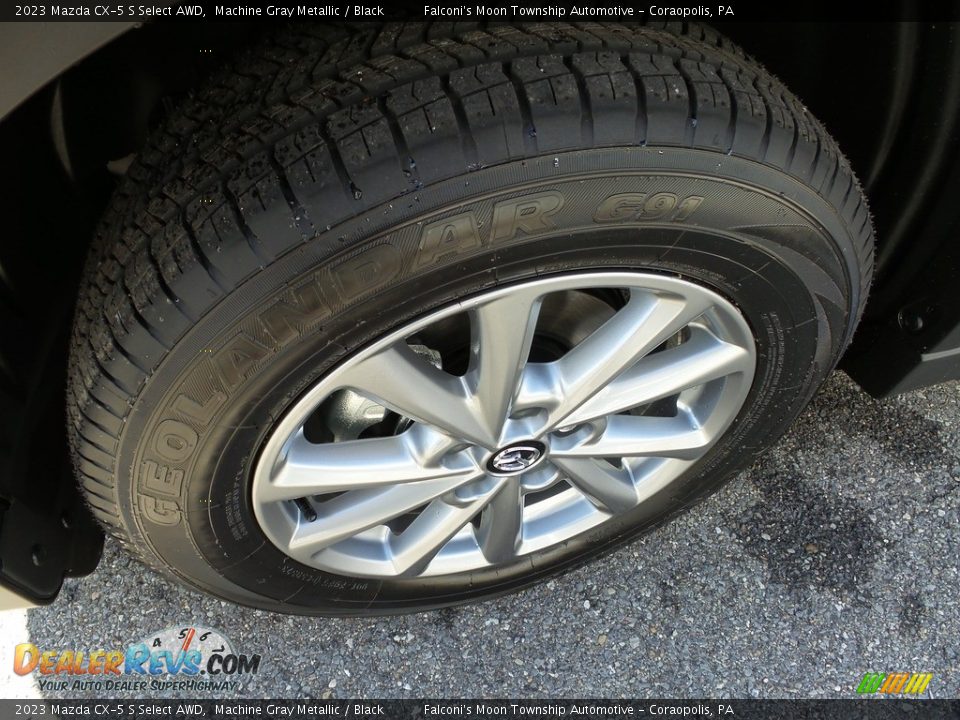 2023 Mazda CX-5 S Select AWD Machine Gray Metallic / Black Photo #10
