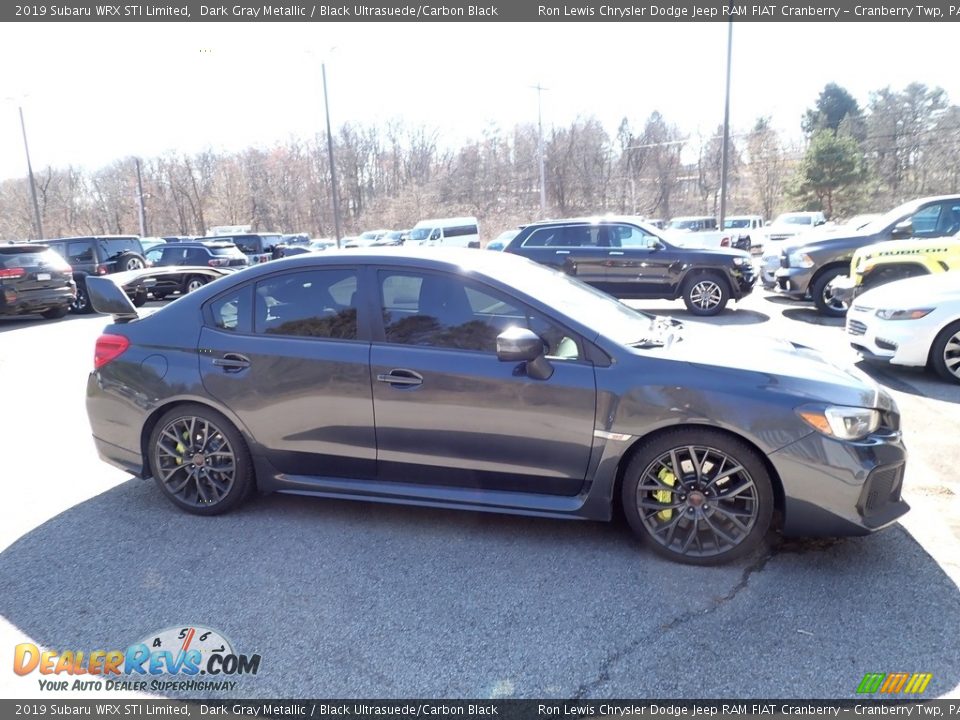 2019 Subaru WRX STI Limited Dark Gray Metallic / Black Ultrasuede/Carbon Black Photo #3