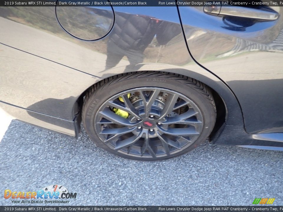 2019 Subaru WRX STI Limited Dark Gray Metallic / Black Ultrasuede/Carbon Black Photo #5