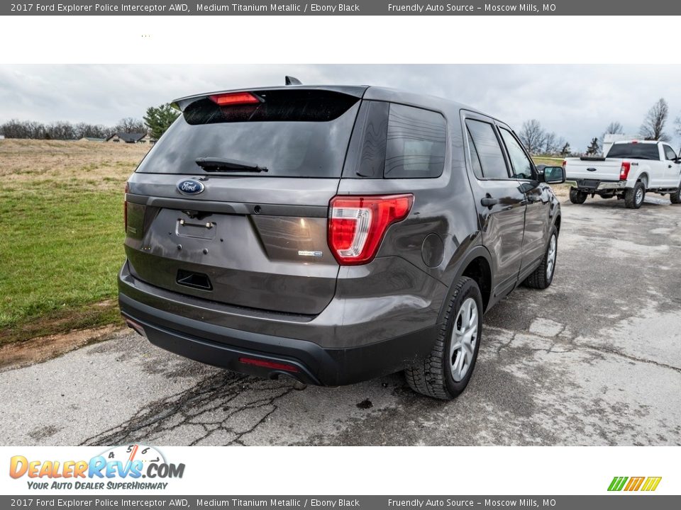 2017 Ford Explorer Police Interceptor AWD Medium Titanium Metallic / Ebony Black Photo #4