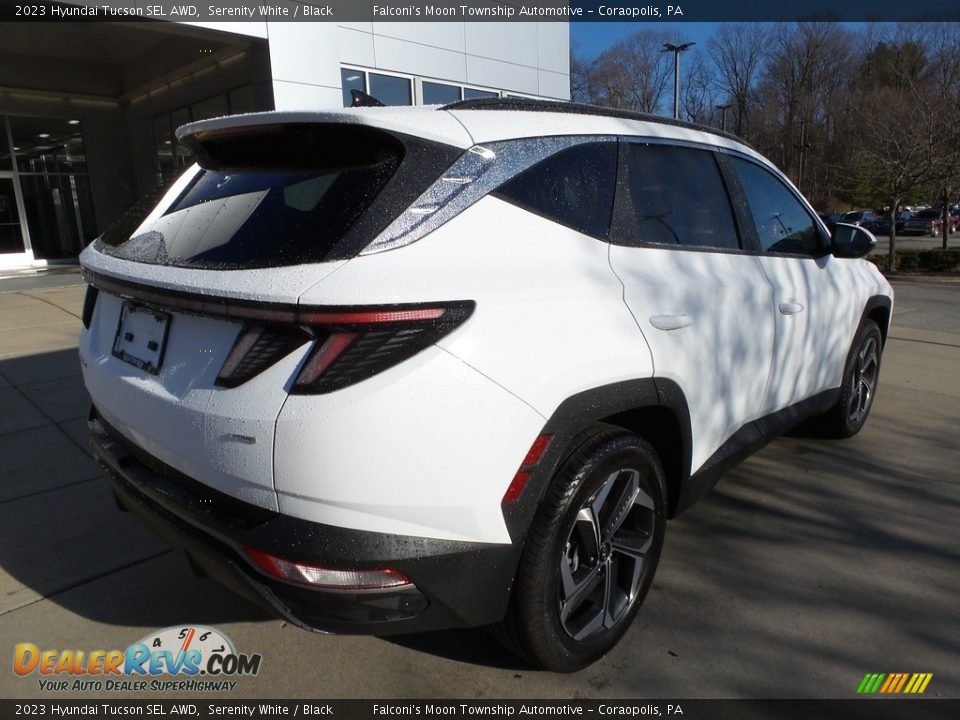 2023 Hyundai Tucson SEL AWD Serenity White / Black Photo #2