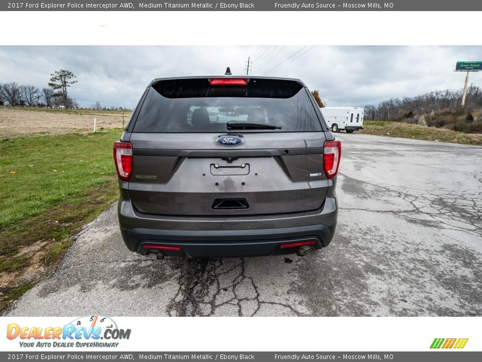 2017 Ford Explorer Police Interceptor AWD Medium Titanium Metallic / Ebony Black Photo #5