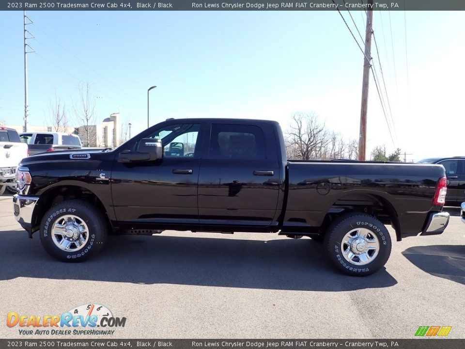 2023 Ram 2500 Tradesman Crew Cab 4x4 Black / Black Photo #2