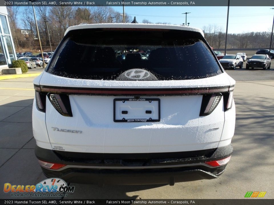 2023 Hyundai Tucson SEL AWD Serenity White / Black Photo #3