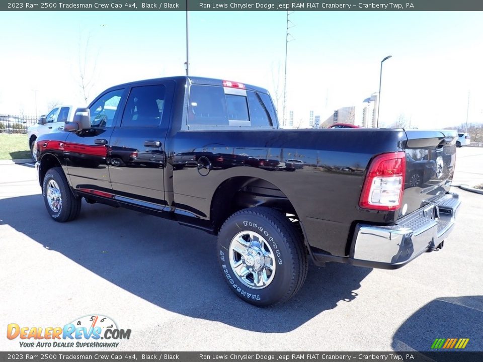 2023 Ram 2500 Tradesman Crew Cab 4x4 Black / Black Photo #3