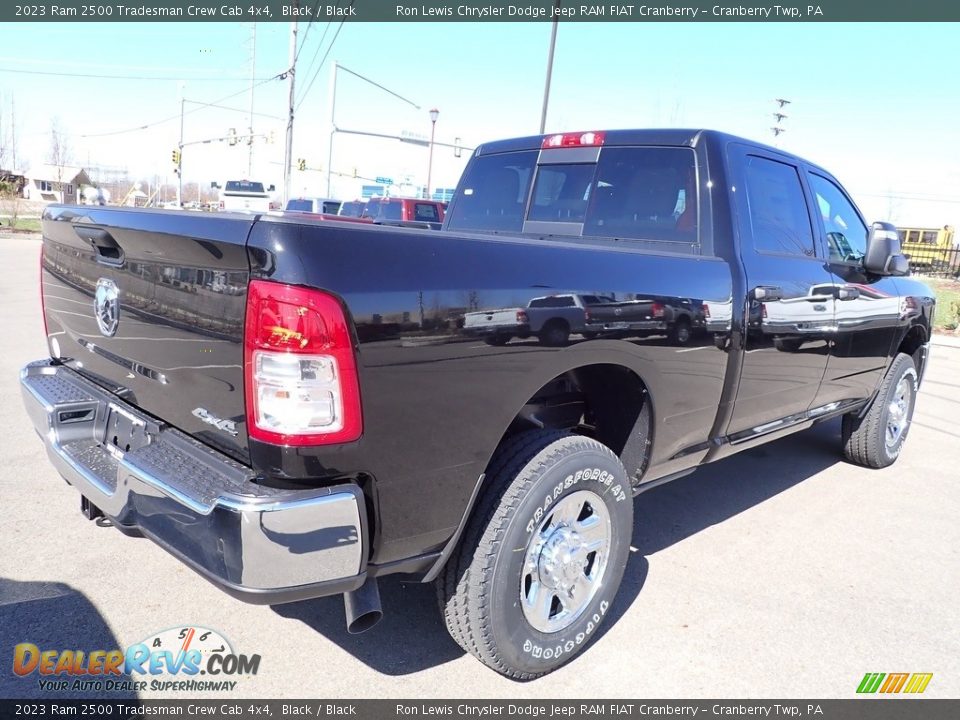 2023 Ram 2500 Tradesman Crew Cab 4x4 Black / Black Photo #5