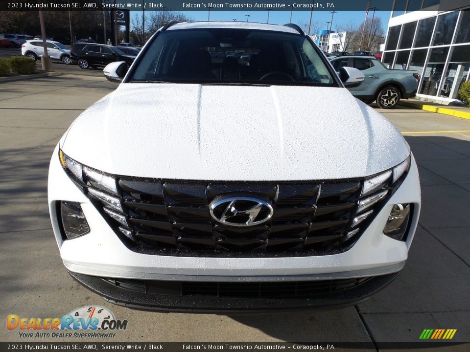 2023 Hyundai Tucson SEL AWD Serenity White / Black Photo #7