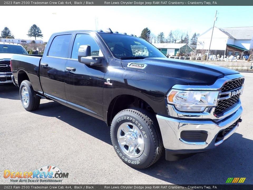 2023 Ram 2500 Tradesman Crew Cab 4x4 Black / Black Photo #7