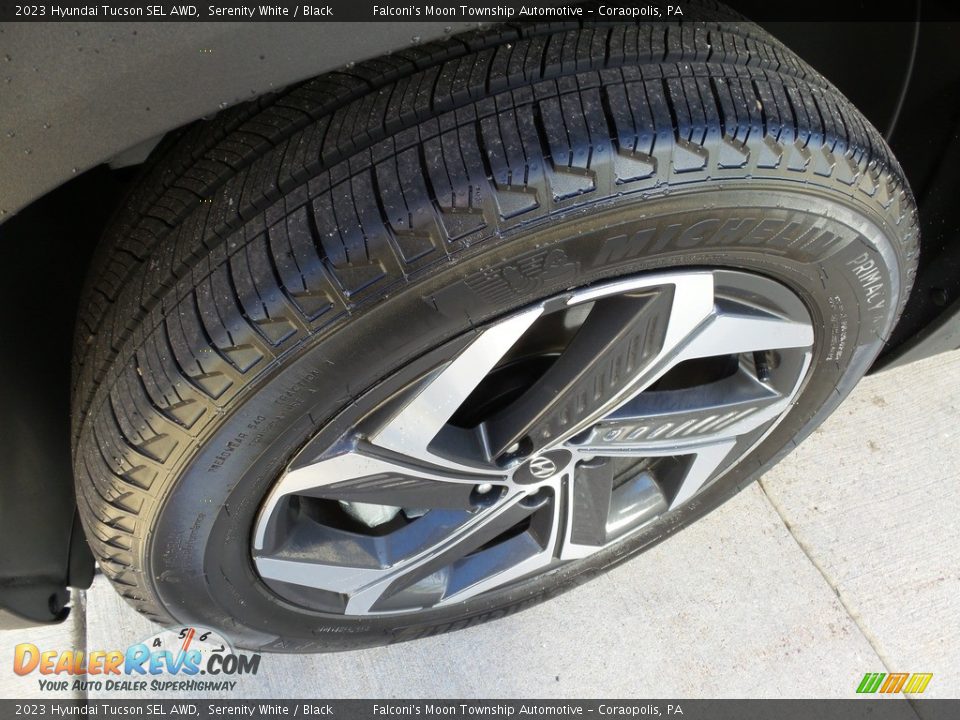 2023 Hyundai Tucson SEL AWD Serenity White / Black Photo #9