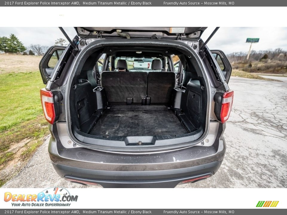 2017 Ford Explorer Police Interceptor AWD Trunk Photo #21