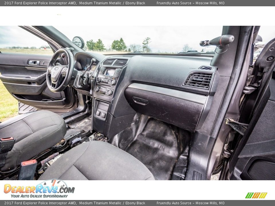 Dashboard of 2017 Ford Explorer Police Interceptor AWD Photo #23