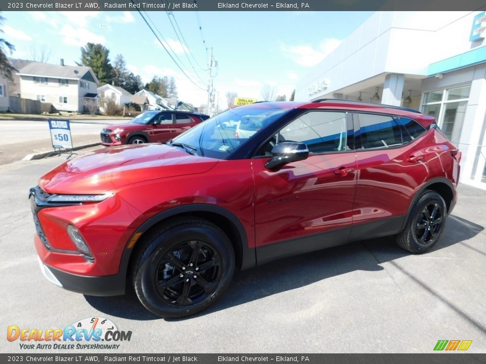 2023 Chevrolet Blazer LT AWD Radiant Red Tintcoat / Jet Black Photo #1