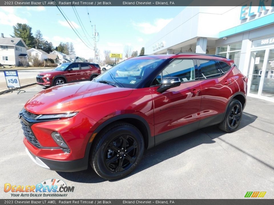 2023 Chevrolet Blazer LT AWD Radiant Red Tintcoat / Jet Black Photo #2