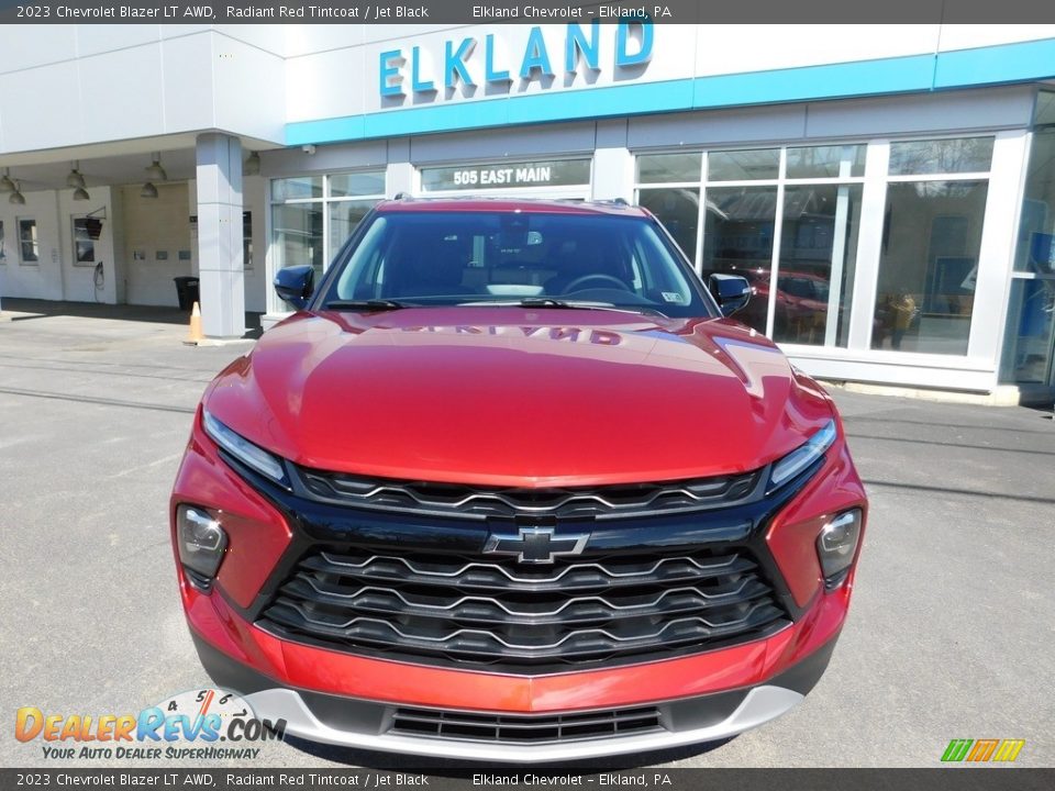 2023 Chevrolet Blazer LT AWD Radiant Red Tintcoat / Jet Black Photo #4