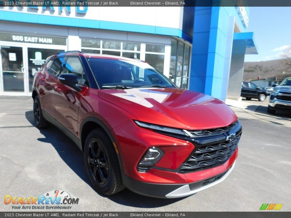 2023 Chevrolet Blazer LT AWD Radiant Red Tintcoat / Jet Black Photo #5