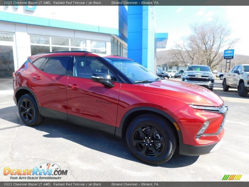 2023 Chevrolet Blazer LT AWD Radiant Red Tintcoat / Jet Black Photo #6