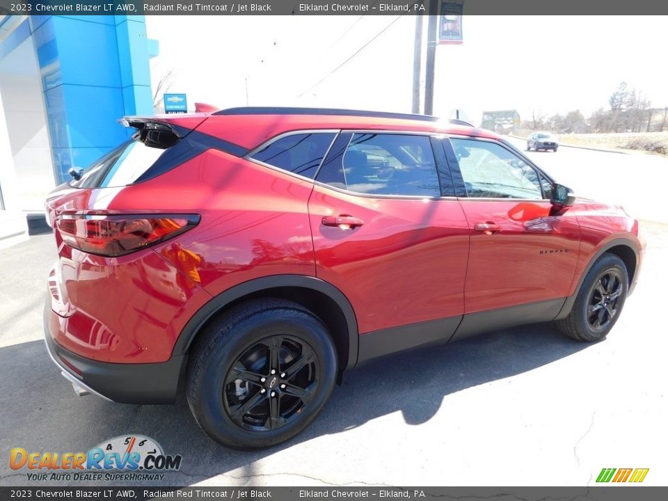 2023 Chevrolet Blazer LT AWD Radiant Red Tintcoat / Jet Black Photo #8