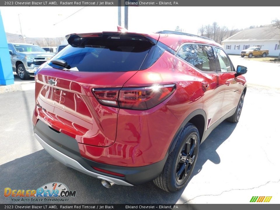 2023 Chevrolet Blazer LT AWD Radiant Red Tintcoat / Jet Black Photo #9