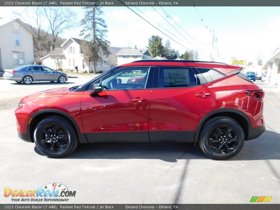 2023 Chevrolet Blazer LT AWD Radiant Red Tintcoat / Jet Black Photo #12