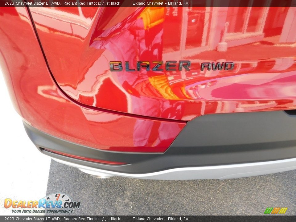 2023 Chevrolet Blazer LT AWD Radiant Red Tintcoat / Jet Black Photo #14