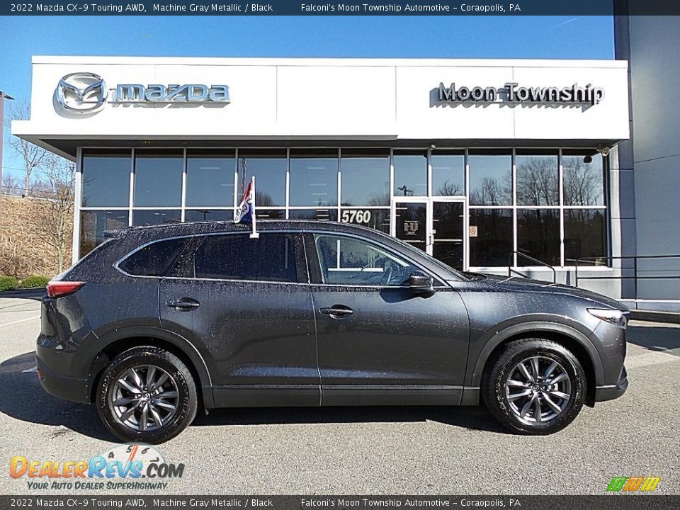 2022 Mazda CX-9 Touring AWD Machine Gray Metallic / Black Photo #1